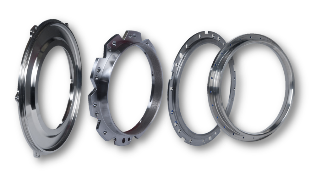 Aeroengine Parts - Rings from Inconel, Stell and Titanium